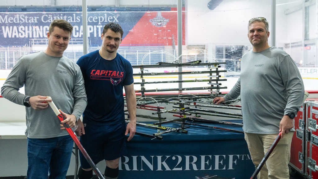 Read more about the article Rink2Reef Restoring Chesapeake Bay One Hockey Stick at a Time